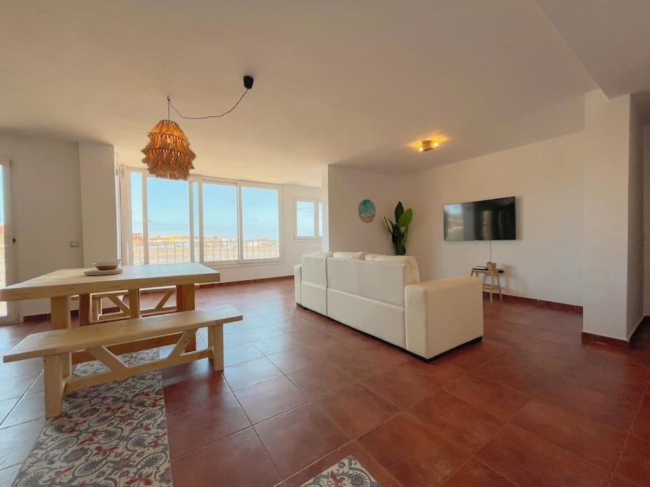 Apartamento Casa Bamboo Corralejo, Espacioso, Piscina Y Parking Exteriör bild