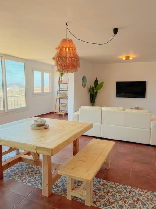 Apartamento Casa Bamboo Corralejo, Espacioso, Piscina Y Parking Exteriör bild