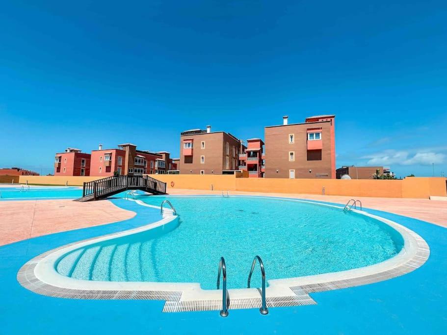 Apartamento Casa Bamboo Corralejo, Espacioso, Piscina Y Parking Exteriör bild