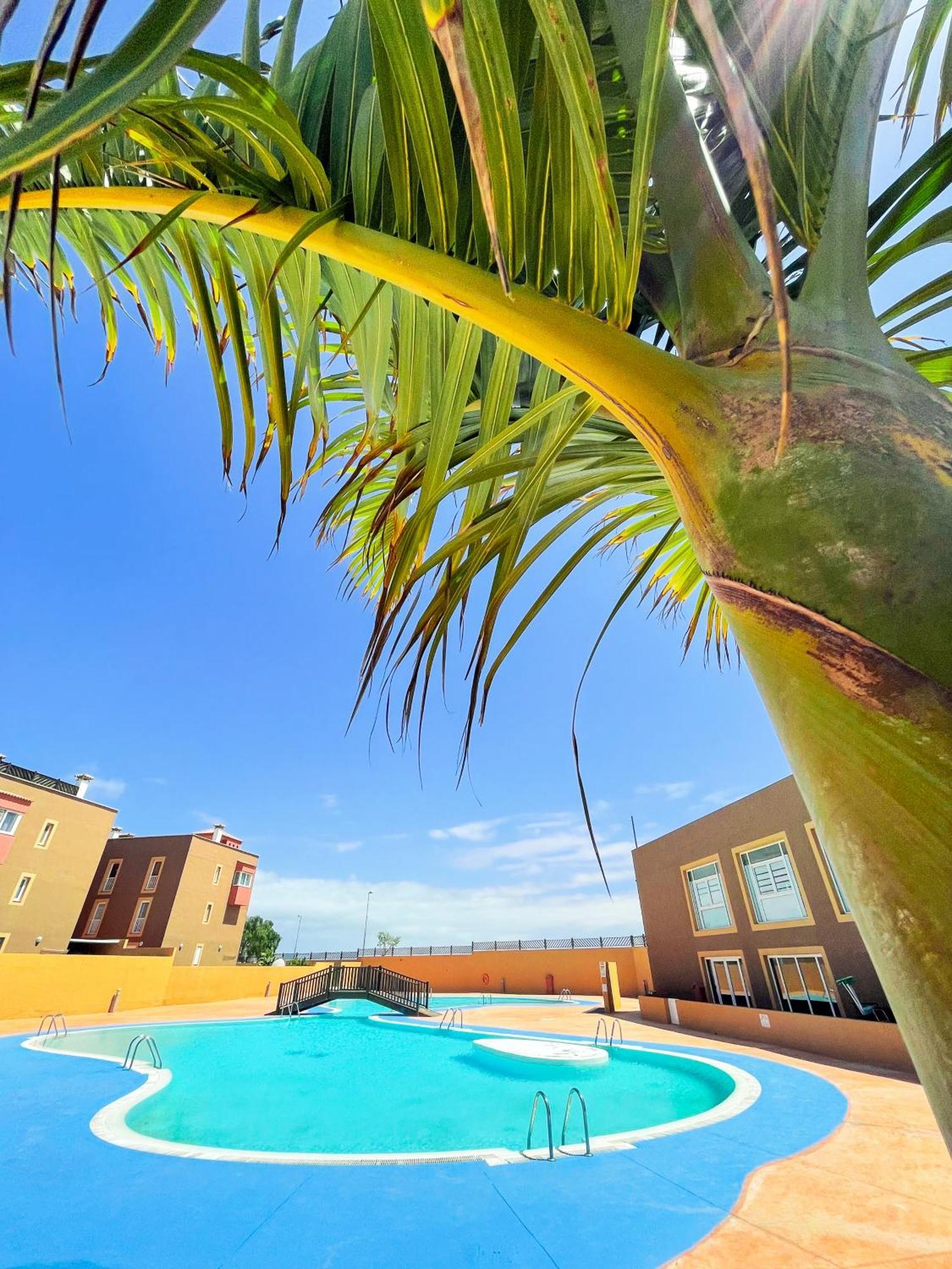 Apartamento Casa Bamboo Corralejo, Espacioso, Piscina Y Parking Exteriör bild